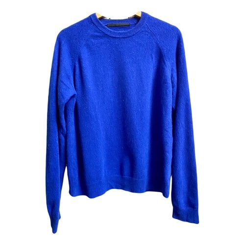 Pre-owned Haider Ackermann Cashmere Jumper In Blue