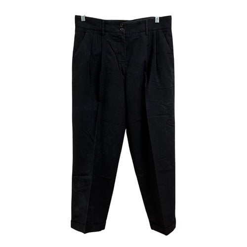 Pre-owned Margaret Howell Trousers In Black