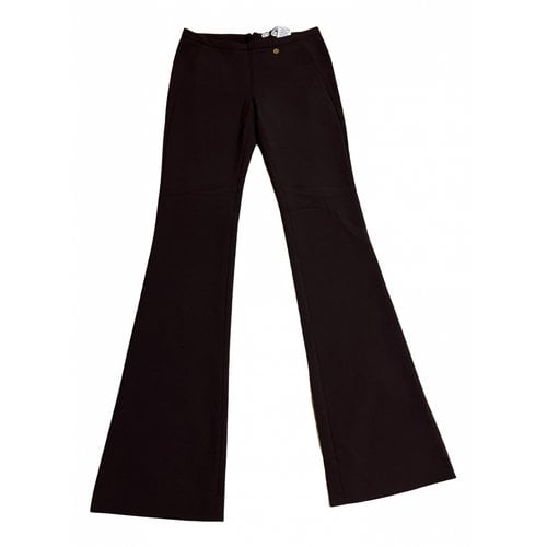 Pre-owned Versace Large Pants In Brown