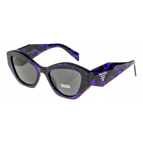 Pre-owned Prada Sunglasses In Purple