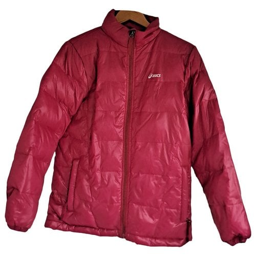 Pre-owned Asics Puffer In Pink