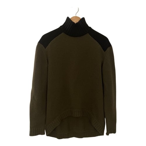 Pre-owned Givenchy Wool Jumper In Green