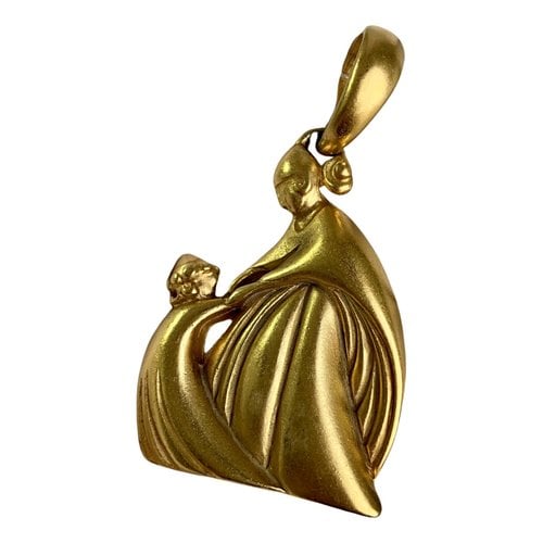 Pre-owned Lanvin Pendant In Gold
