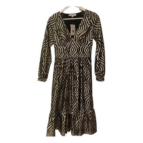 Pre-owned Michael Kors Mid-length Dress In Gold
