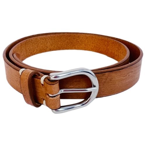 Pre-owned Iro Spring Summer 2020 Leather Belt In Beige