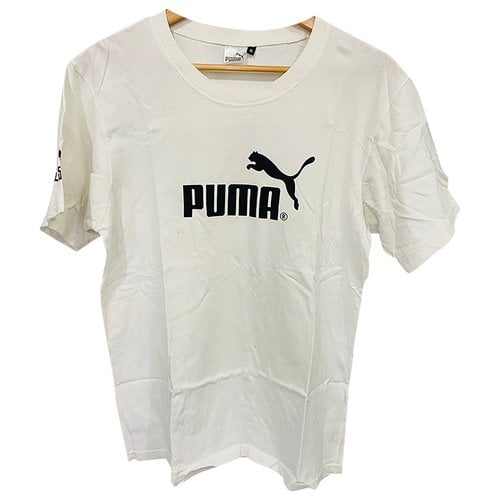 Pre-owned Puma T-shirt In White