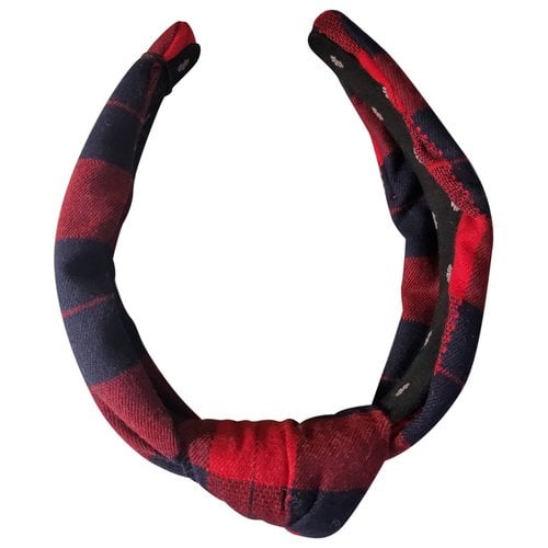 Pre-owned Lele Sadoughi Wool Hair Accessory In Multicolour
