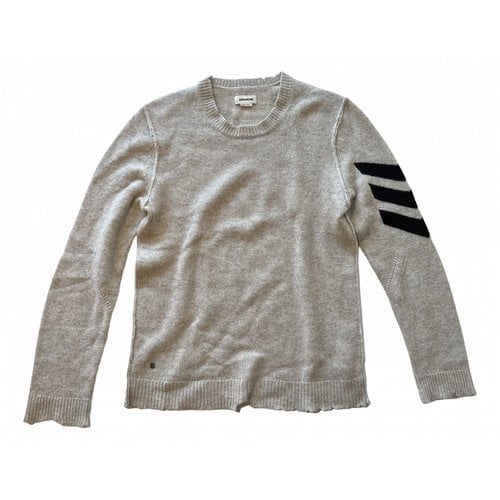 Pre-owned Zadig & Voltaire Cashmere Pull In Grey