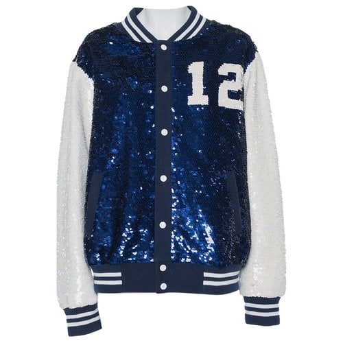 Pre-owned Ashish Jacket In Navy
