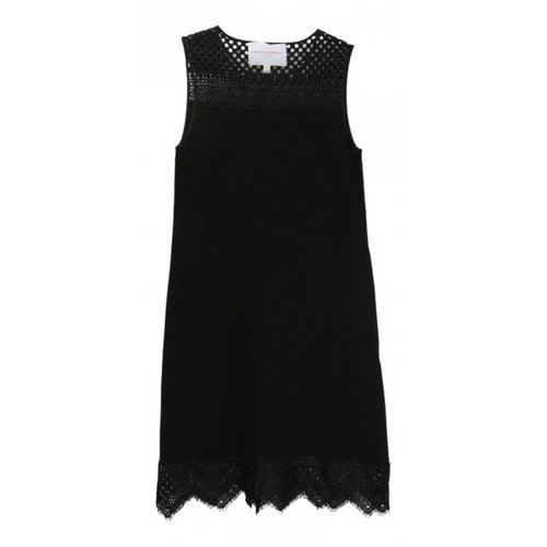 Pre-owned Carolina Herrera Mini Dress In Black