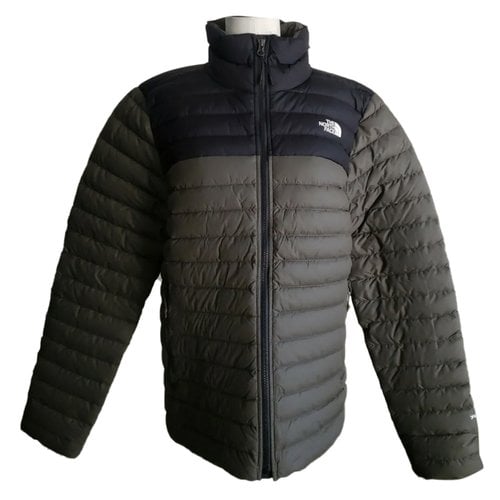 Pre-owned The North Face Puffer In Green