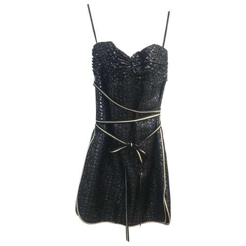 Pre-owned Marc Jacobs Mini Dress In Black