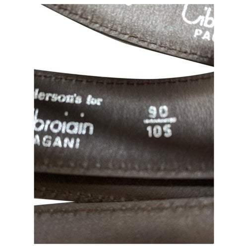 Pre-owned Anderson's Leather Belt In Brown