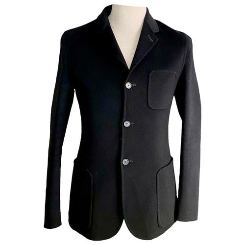Pre-owned Jil Sander Wool Vest In Black