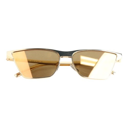 Pre-owned Givenchy Sunglasses In Gold