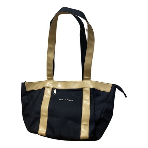 Pre-owned Ted Lapidus Tote In Navy