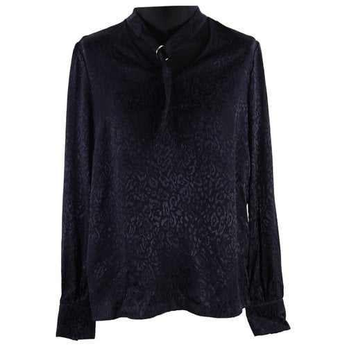 Pre-owned Ted Baker Blouse In Black
