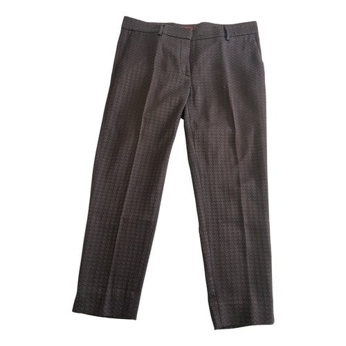 Pre-owned Altea Chino Pants In Brown