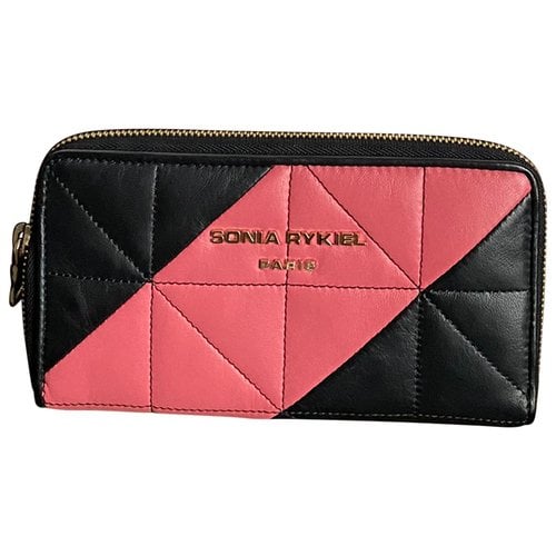 Pre-owned Sonia Rykiel Leather Wallet In Pink