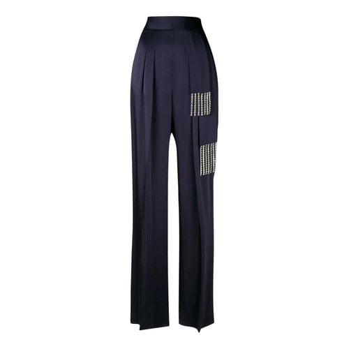 Pre-owned Christopher Kane Large Pants In Black