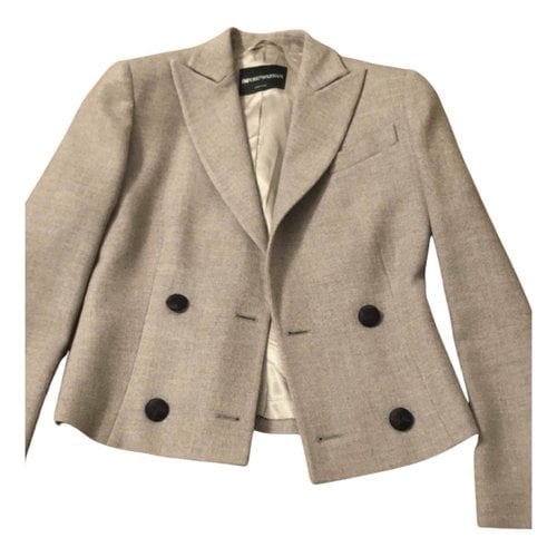 Pre-owned Emporio Armani Wool Blazer In Other