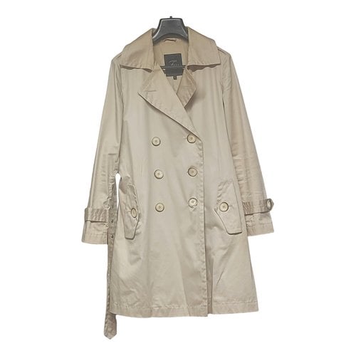 Pre-owned Fay Trench Coat In Beige
