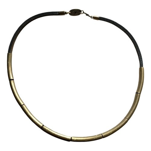 Pre-owned Isabel Marant Étoile Necklace In Gold