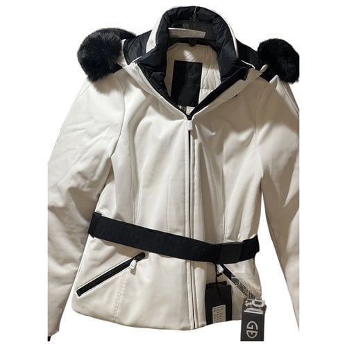 Pre-owned Goldbergh Jacket In White