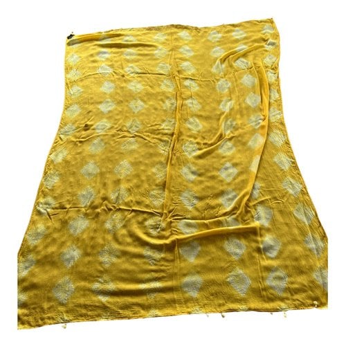 Pre-owned Berenice Scarf In Yellow