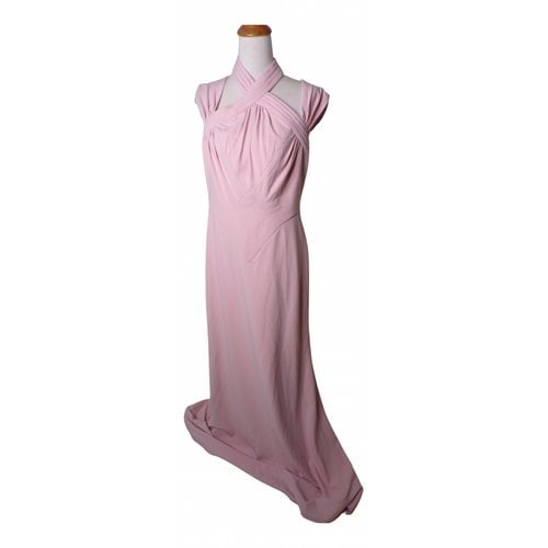 Pre-owned Tadashi Shoji Maxi Dress In Pink