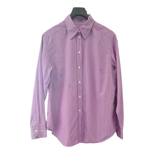 Pre-owned Van Laack Shirt In Purple