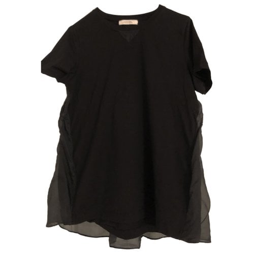 Pre-owned Dorothee Schumacher Wool Blouse In Black