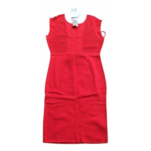 Pre-owned Rodier Mid-length Dress In Red
