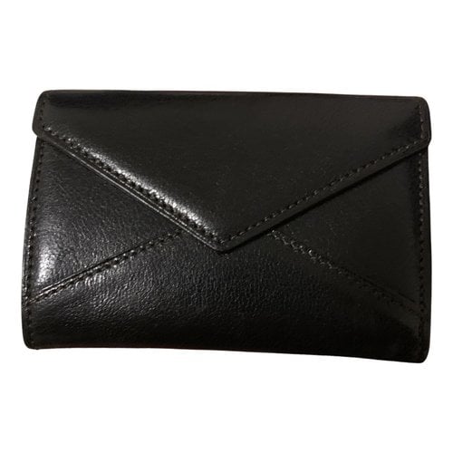 Pre-owned Cartier Leather Small Bag In Black