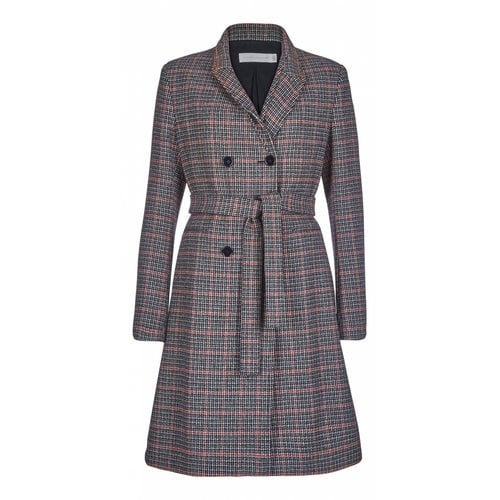 Pre-owned Victoria Beckham Wool Coat In Brown