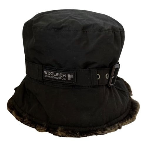 Pre-owned Woolrich Hat In Black