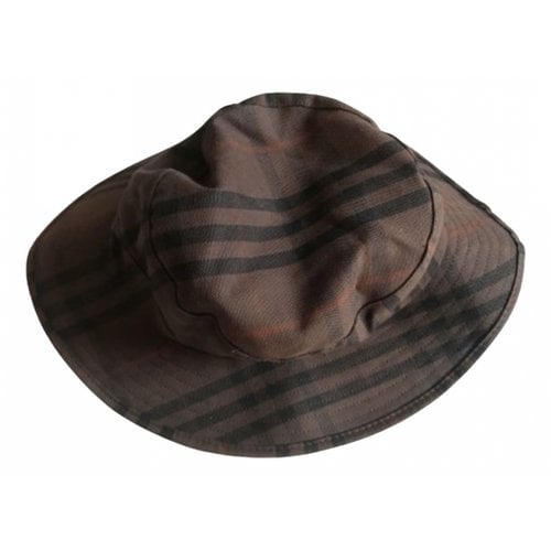Pre-owned Burberry Hat In Brown