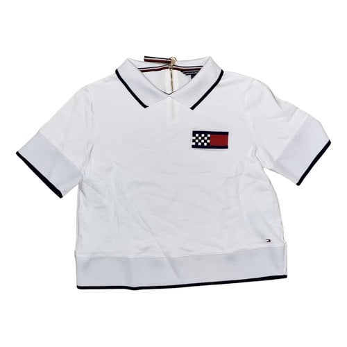 Pre-owned Tommy Hilfiger Polo In White