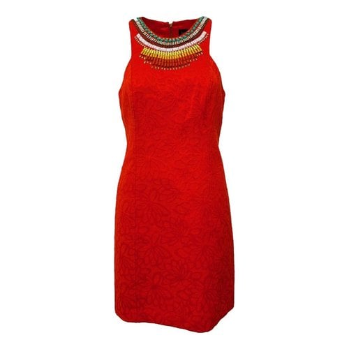 Pre-owned Laundry By Shelli Segal Mini Dress In Red