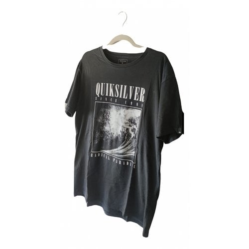 Pre-owned Quicksilver T-shirt In Black