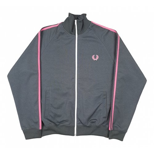 Pre-owned Fred Perry Jacket In Grey