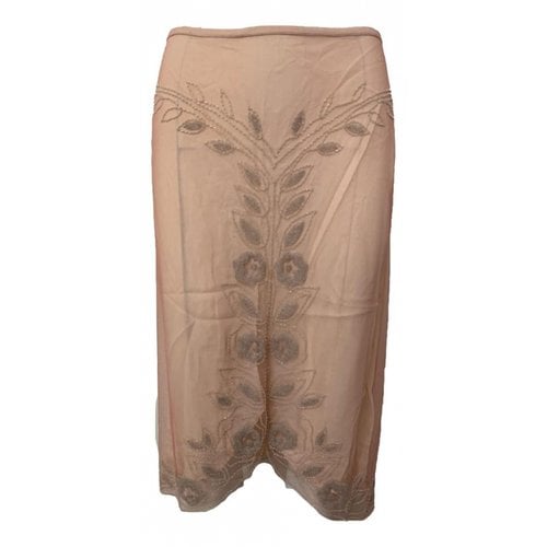 Pre-owned French Connection Mid-length Skirt In Pink
