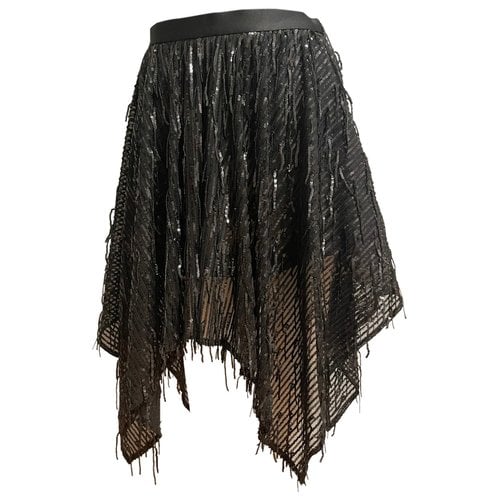 Pre-owned Just Cavalli Mid-length Skirt In Black