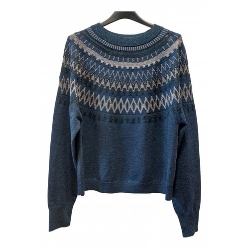 Pre-owned Max & Co Jumper In Blue
