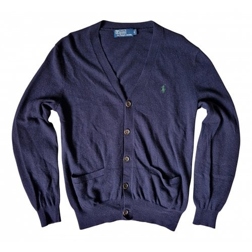 Pre-owned Polo Ralph Lauren Wool Knitwear & Sweatshirt In Navy