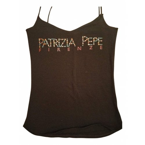 Pre-owned Patrizia Pepe Vest In Black