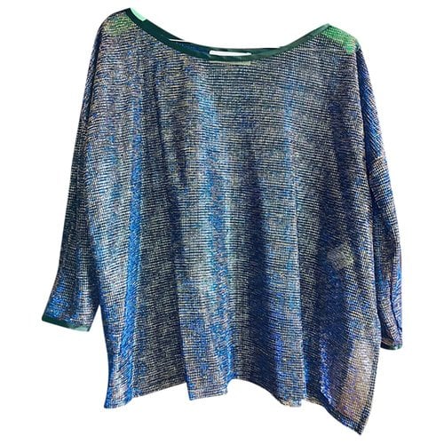 Pre-owned Jucca Blouse In Blue