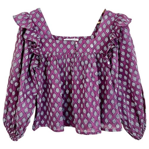 Pre-owned Emerson Fry Blouse In Purple