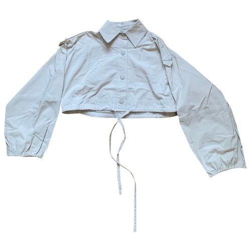 Pre-owned Pollini Short Vest In Grey