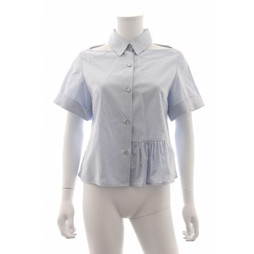 Pre-owned Eudon Choi Blouse In Blue